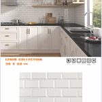 کاشی ازمیر آجرنما سفید براق 30×60